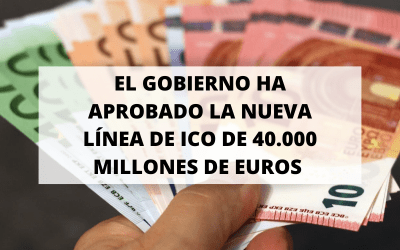 El Gobierno ha aprobado la nueva línea ICO para pymes y autónomos